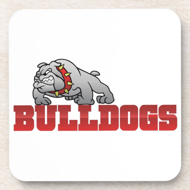 Mason Bulldogs #8 Getränkeuntersetzer (Vorderseite)