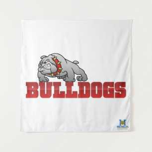 Mason Bulldogs #8 Wandteppich