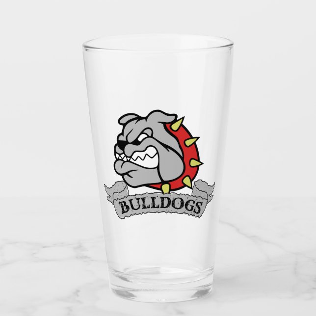 Mason Bulldogs Glas (Vorderseite)