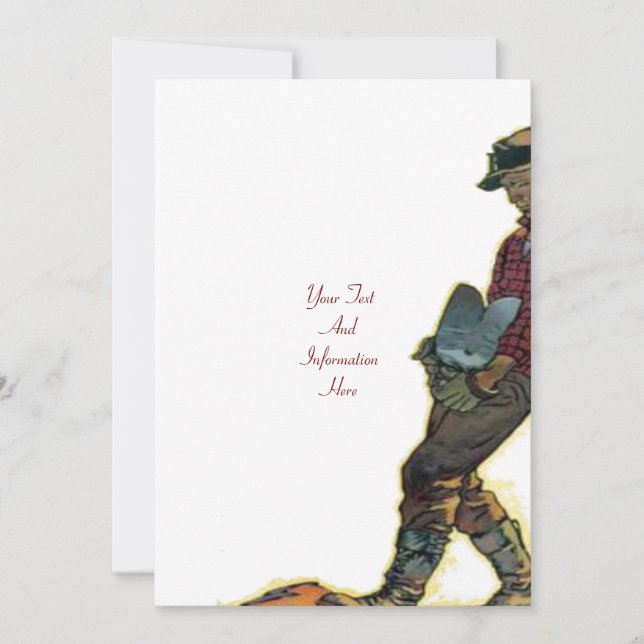 Mason-Einladung Einladung (Vorderseite)