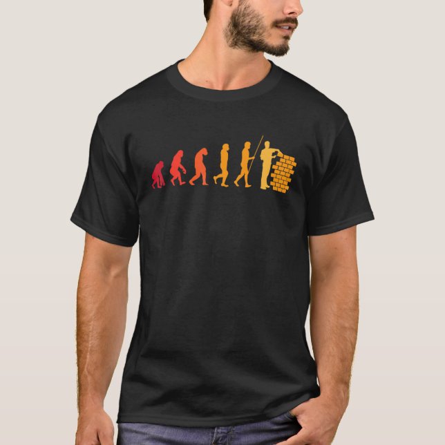 Mason Evolution Wall Builder T-Shirt (Vorderseite)