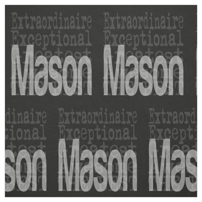 Mason Extraordinaire Stoff (Muster)