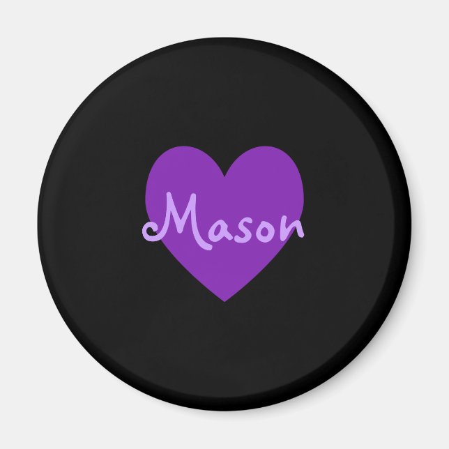 Mason in Lila Magnet (Vorne)