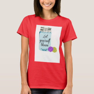 Mason jar Bloom Shirt