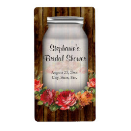 Mason Jar Blume Wreath Brautparty