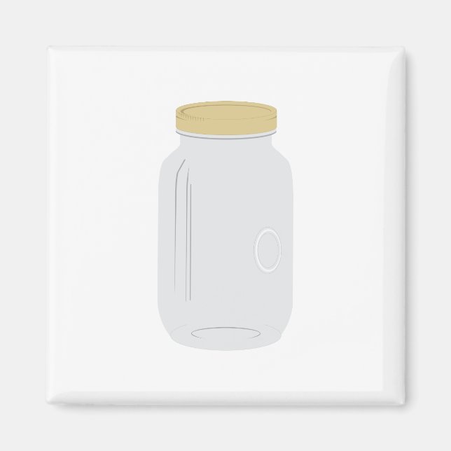Mason Jar Magnet (Vorne)