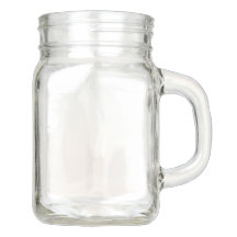 MASON JAR MIT HANDLE 12 OZ