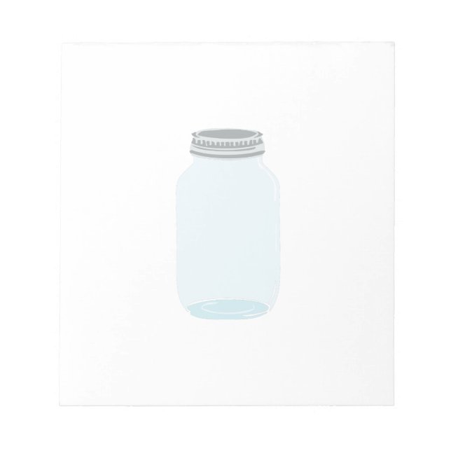 Mason Jar Notizblock (Vorderseite)