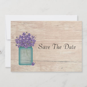 Mason Jar von Violetten Save the Date