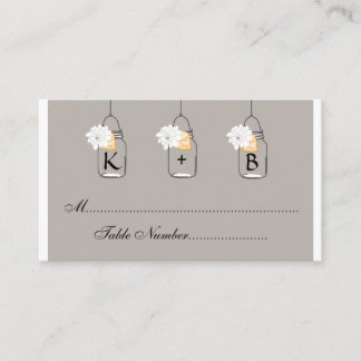 Mason Jar Wedding Cards // Begleitkarten