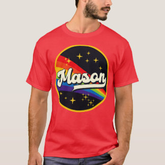 Mason Rainbow im Vintagen Stil T-Shirt