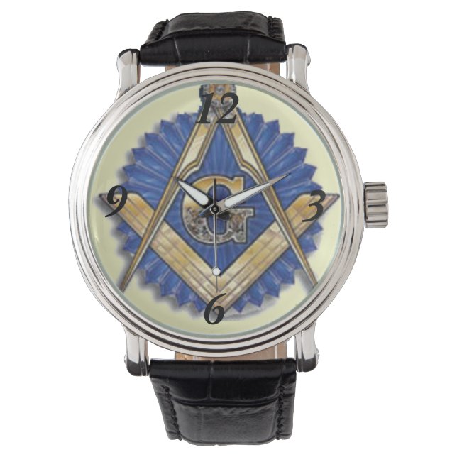 Masonic Armbanduhr (Vorderseite)