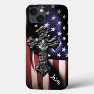 Masonic Cross Case-Mate iPhone Hülle