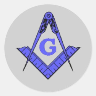 Masonic Edition Runder Aufkleber