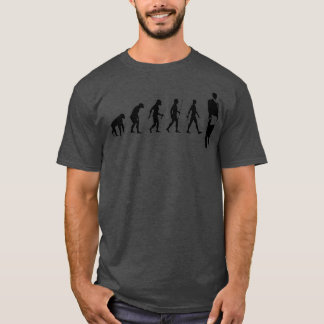 Masonic Evolution Man to Mason Square Compass T-Shirt