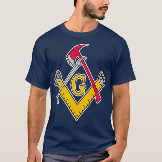 Masonic Firefighter Tools T-Shirt