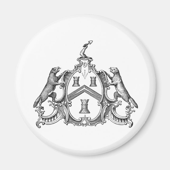 Masonic Freemason Freemasonry Mason Masons Mauerwe Magnet (Vorne)