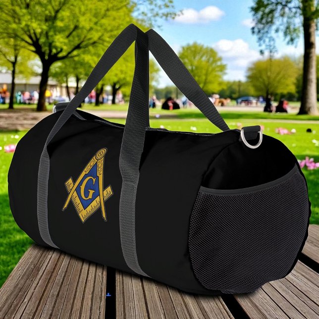 Masonic Freemasons Mauerwerk Oes Square und Compas Duffle Bag (Von Creator hochgeladen)