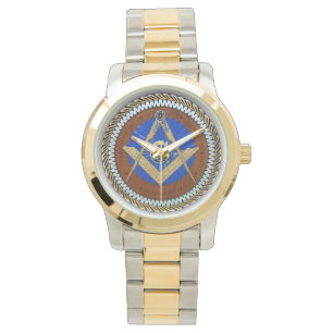 Masonic Gold Armbanduhr