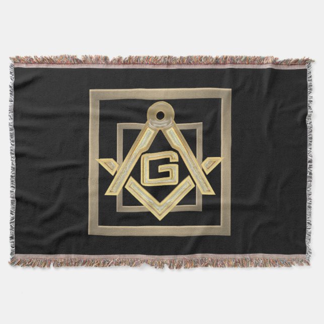 Masonic Golden Rush Decke (Vorderseite)