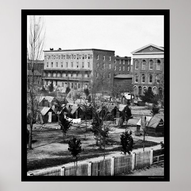 Masonic Hall auf der Decatur Street in Atlanta, GA Poster (Vorne)