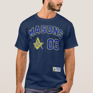 Masonic Masons Sports Jersey 03 Hiram Abiff T-Shirt