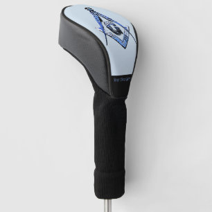 Masonic Minds (blau) Golf Headcover