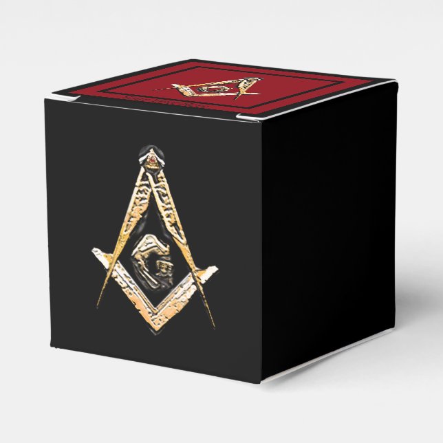 Masonic Minds (gelblich) Geschenkschachtel (Vorderseite)