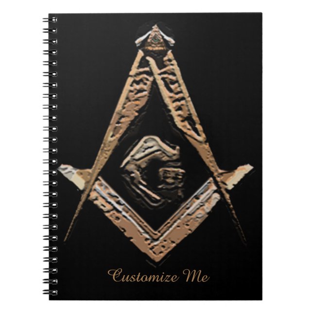 Masonic Minds (Golden) Notizblock (Vorderseite)