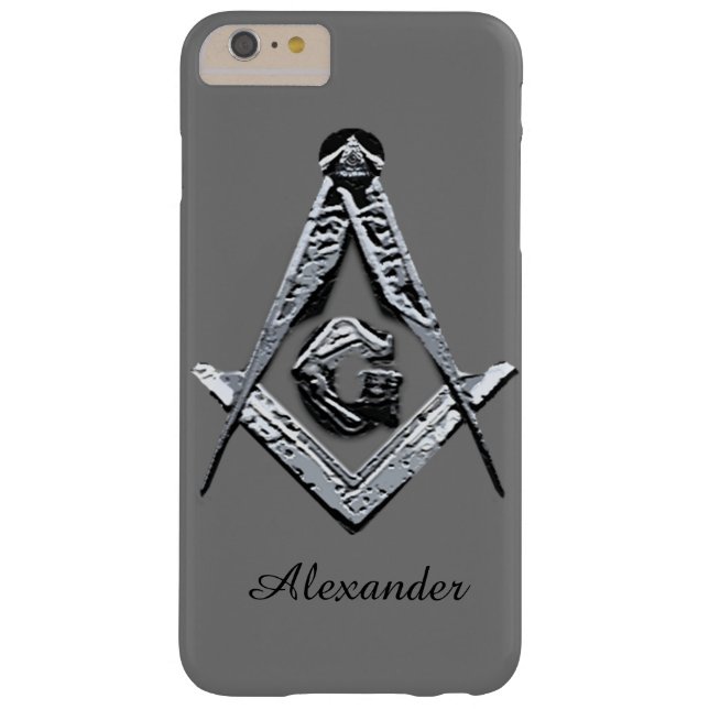 Masonic Minds (Silvery) Case-Mate iPhone Hülle (Rückseite)