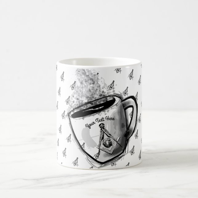 Masonic Minds (SilveryCoFFee) Kaffeetasse (Mittel)