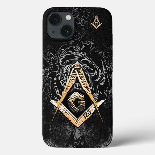 Masonic Minds (YellowishSwish) Case-Mate iPhone Hülle (Rückseite)