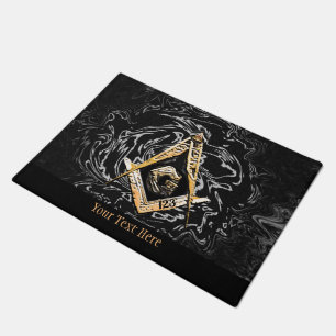 Masonic Minds (YellowishSwish) Fußmatte