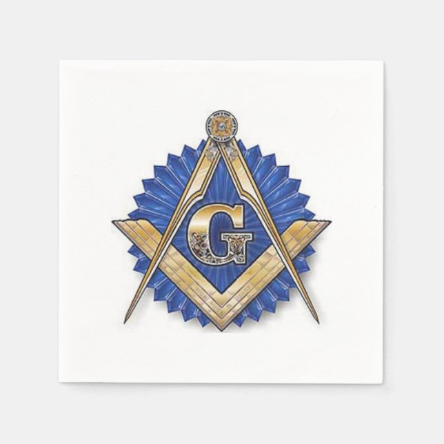 Masonic Napkins Serviette (Vorderseite)