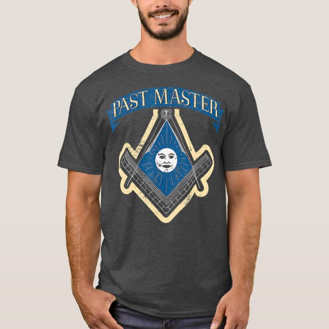 Masonic Past Master  Freemason Past Master Gift T-Shirt (Vorderseite)
