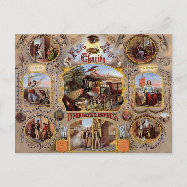 Masonic Poster Postkarte (Vorderseite)