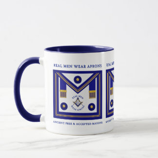 Masonic Real Men tragen Schürze MM Tasse
