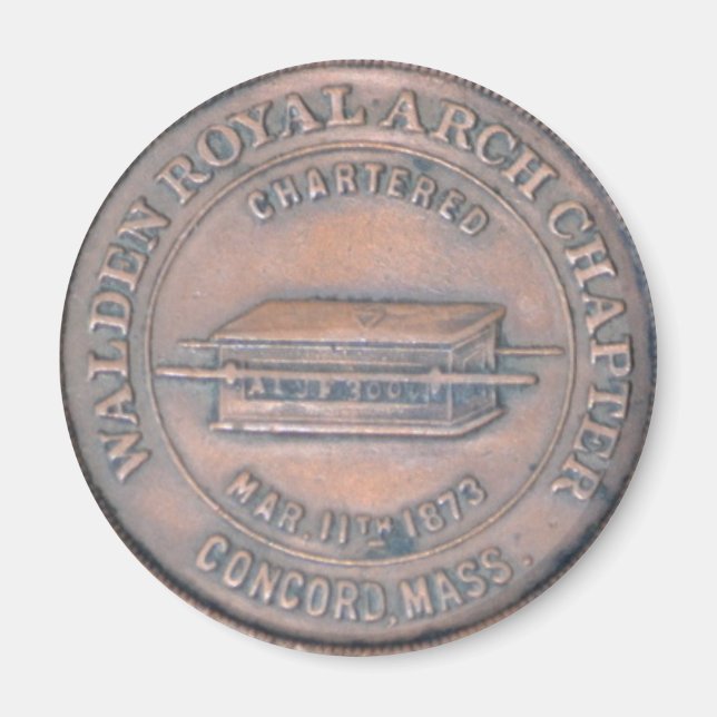 Masonic Royal Arch Penny Magnet (Vorne)