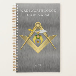 Masonic Shriners Personalisiert Planer
