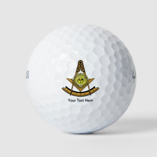 Masonic Sun Golfball (Vorderseite)
