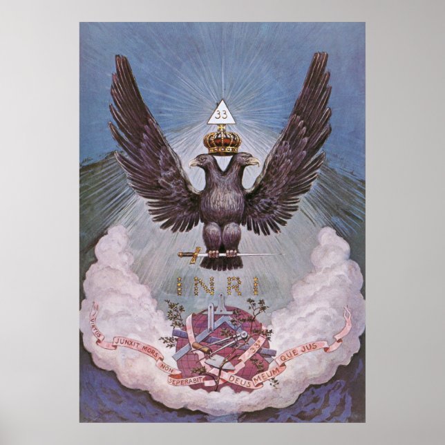 Masonic Symbolism Poster (Vorne)