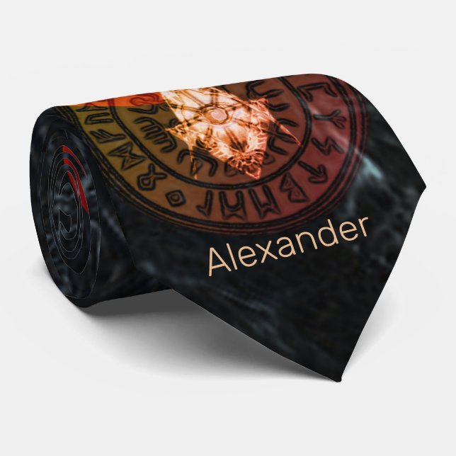 Masonic Warrior Krawatte (Gerollt)