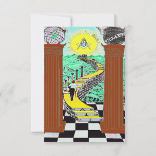 Masonische Shriners Einladung