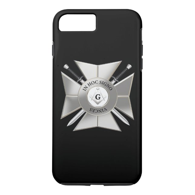 Masonisches Kreuz Case-Mate iPhone Hülle (Rückseite)