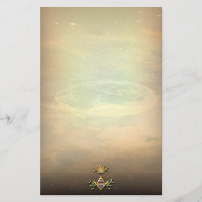 Masonisches Leben (Kosmos) Briefpapier (Vorderseite)