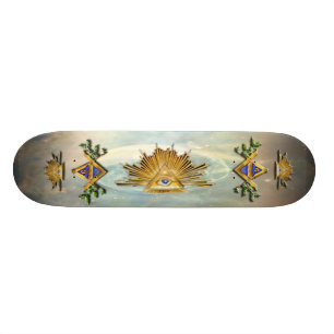 Masonisches Leben (Kosmos) Skateboard
