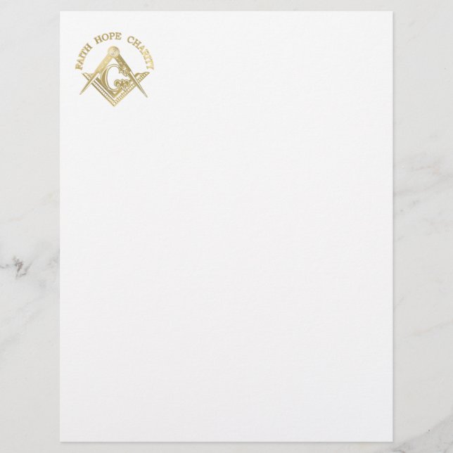 Masonisches Symbol (Vorderseite)