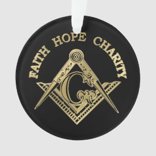 Masonisches Symbol Ornament