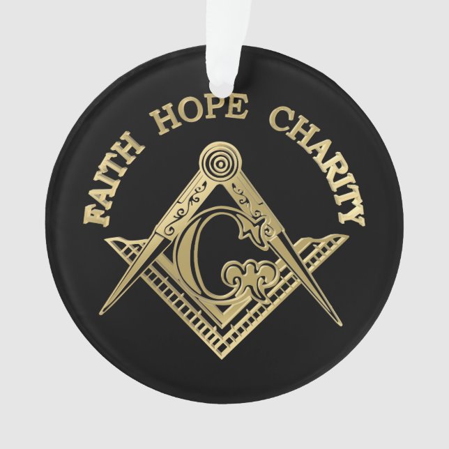 Masonisches Symbol Ornament (Vorderseite)