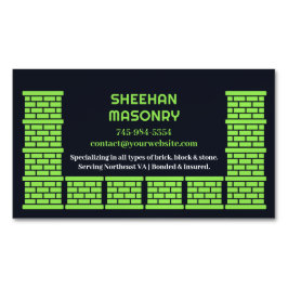 Masonry Chimney Magnetische Visitenkarte
